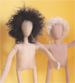 personnages tissu