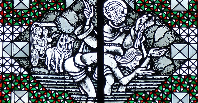 Philippe et l’éthiopien, narration