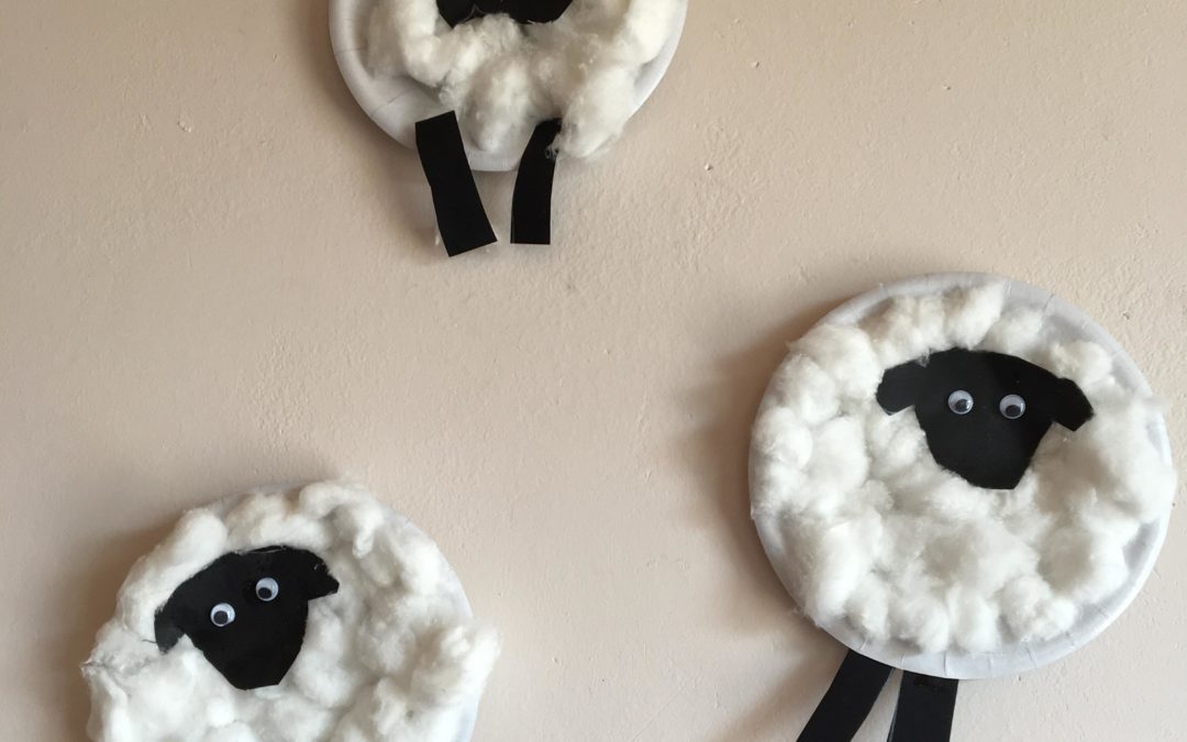 Moutons en coton